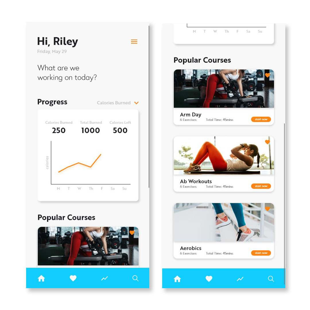 workout app